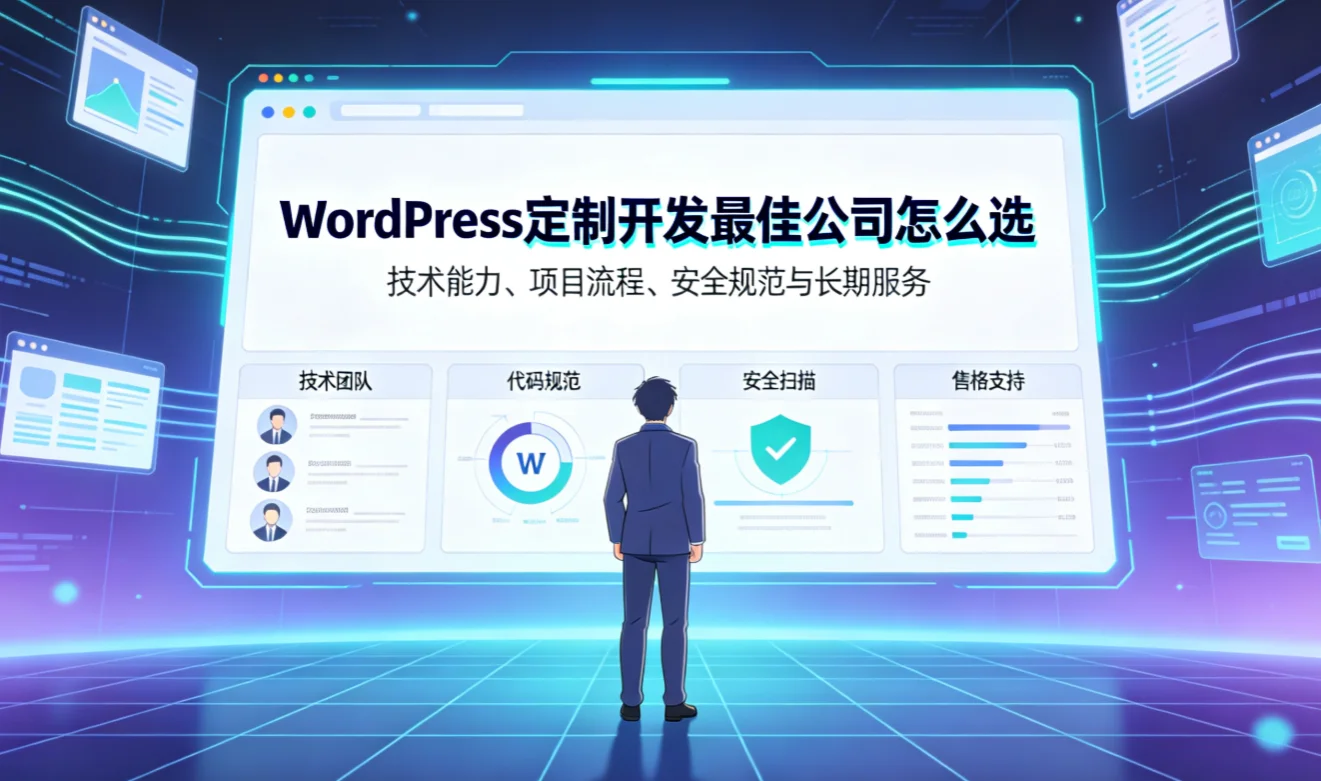 2026年wordpress定制开发最佳公司怎么选