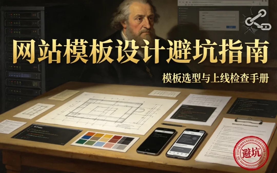 2026网站模板设计避坑指南