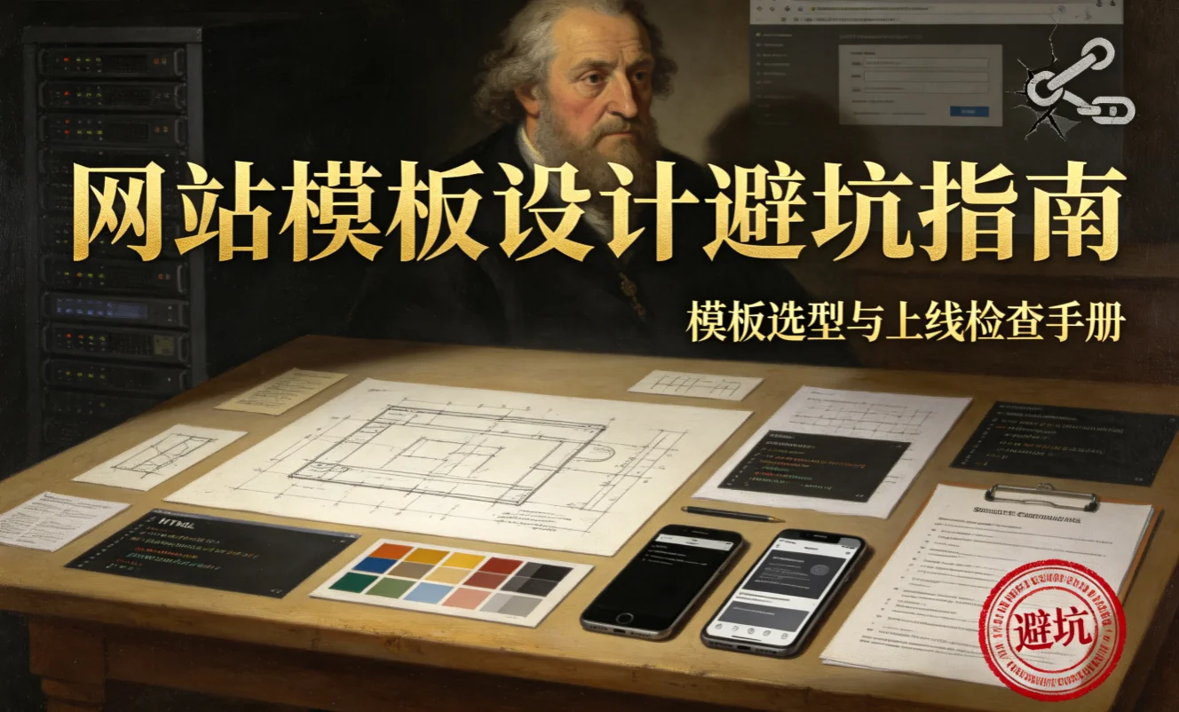 2026网站模板设计避坑指南