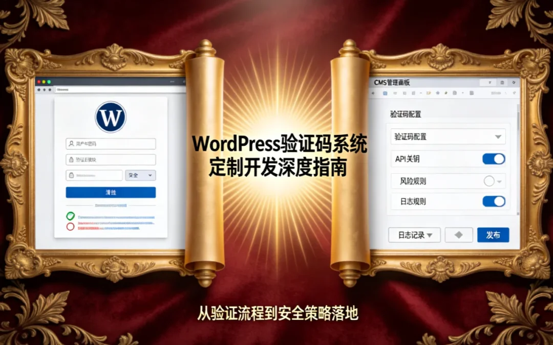 WordPress验证码系统定制开发深度指南2026