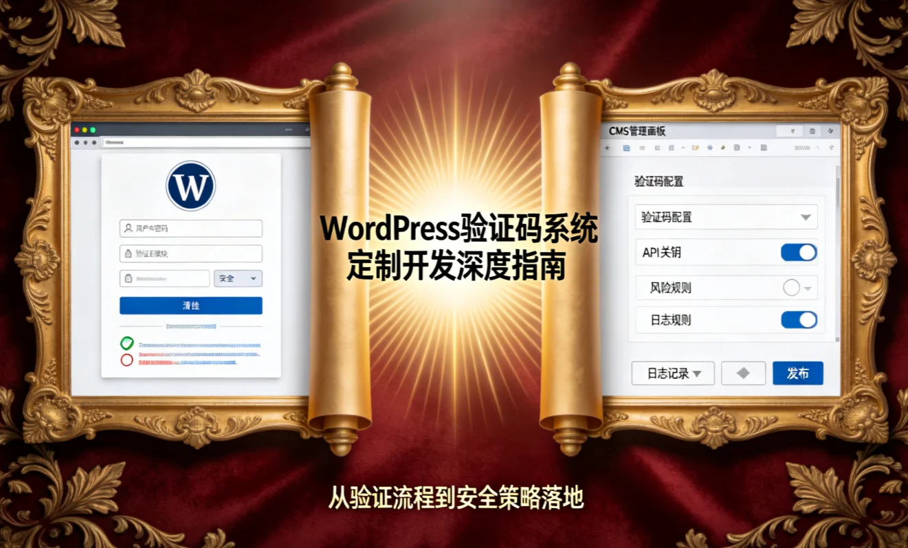 wordpress验证码系统定制开发深度指南2026