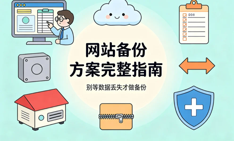 2026网站备份方案完整指南