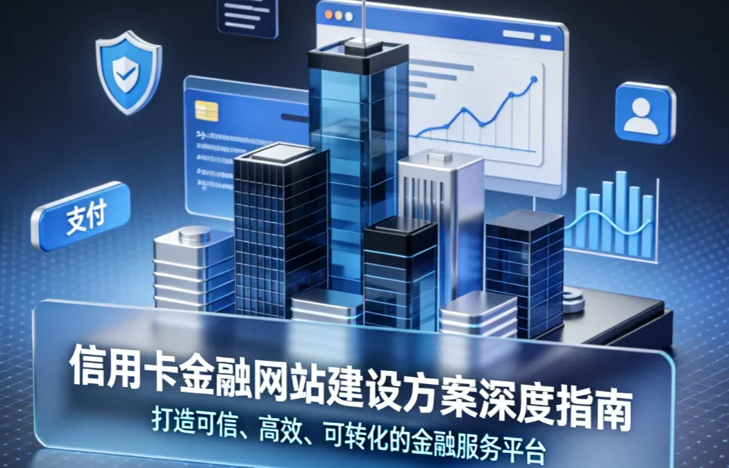 信用卡金融网站建设方案深度指南