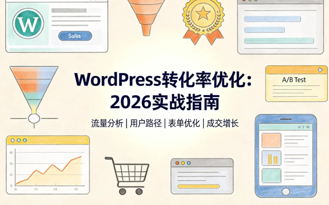 WordPress转化率优化:2026实战指南