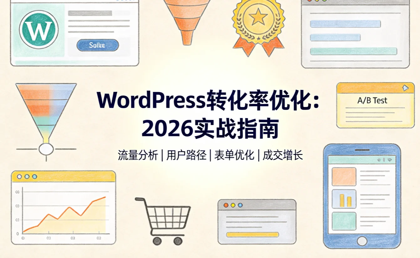 wordpress转化率优化：2026实战指南