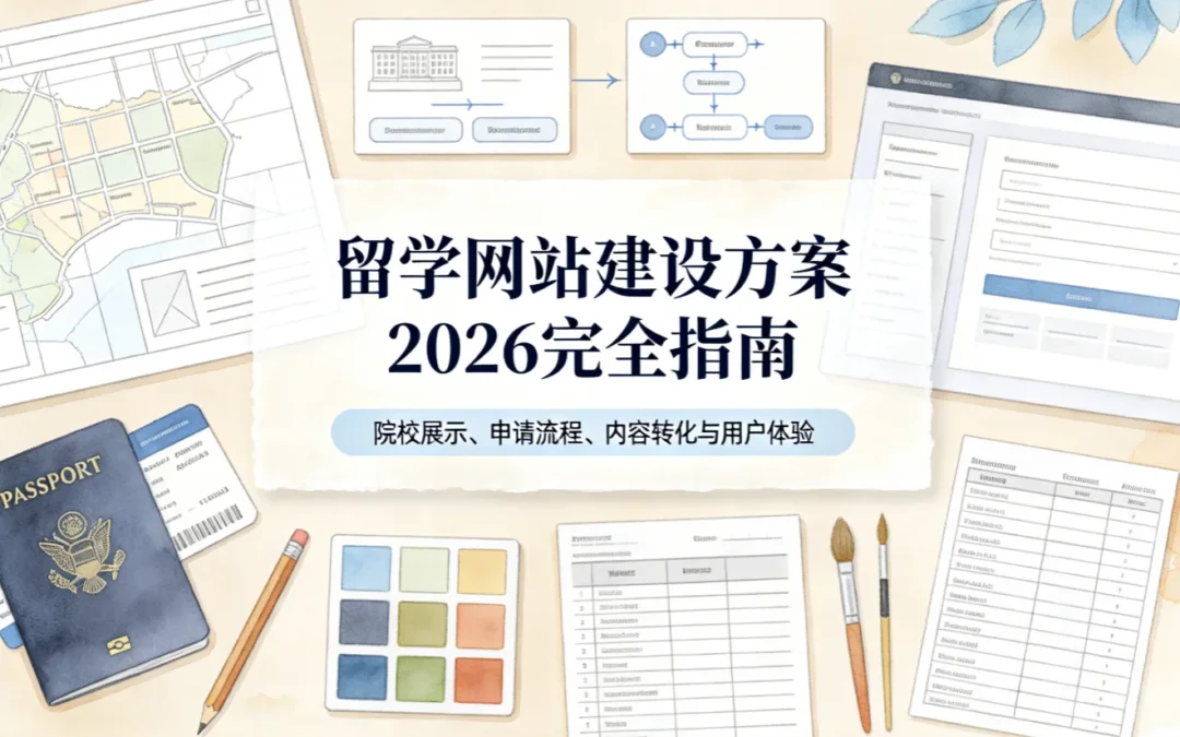留学网站建设方案2026完全指南