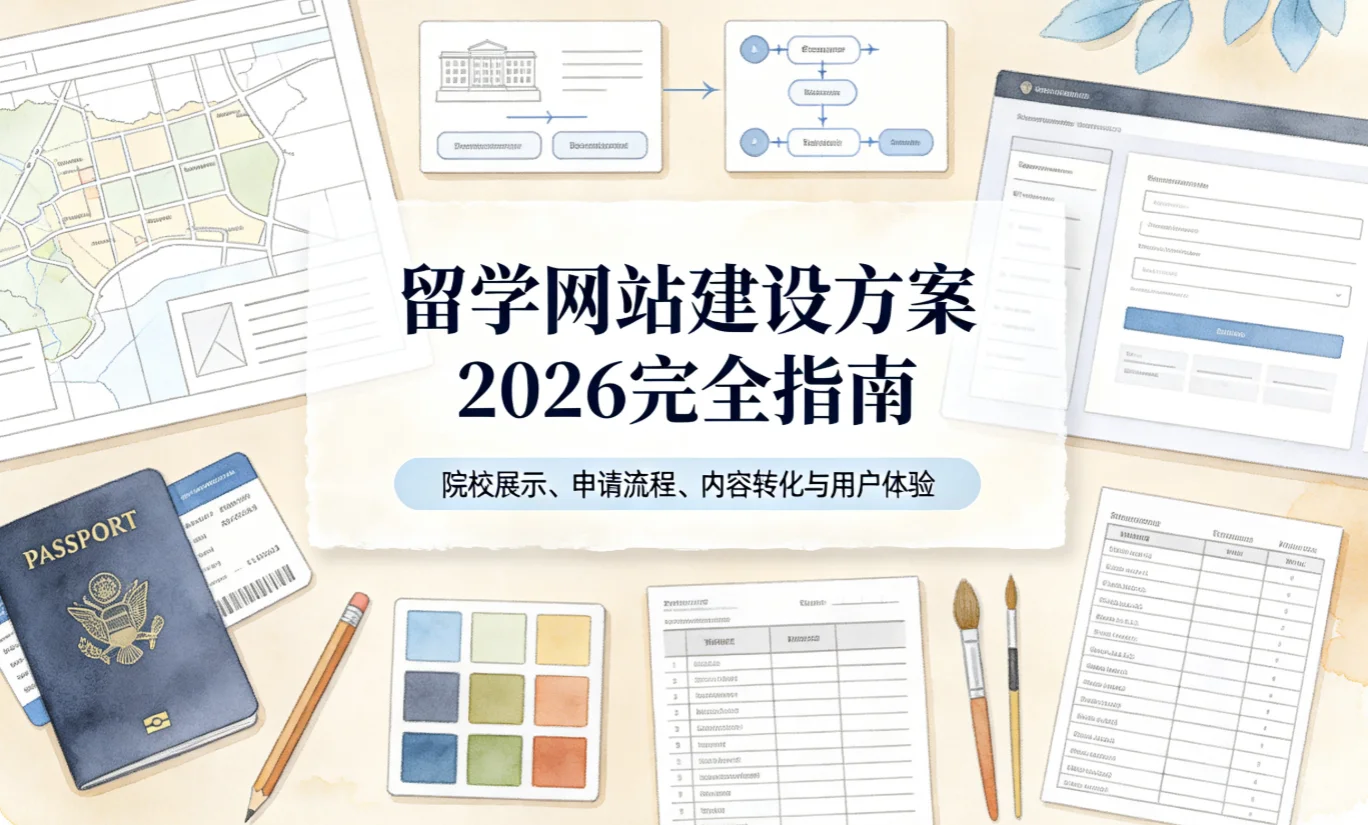 留学网站建设方案2026完全指南 留学网站建设方案2026完全指南