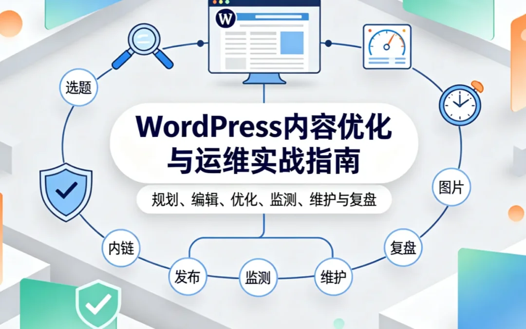 WordPress内容优化与运维实战指南2026