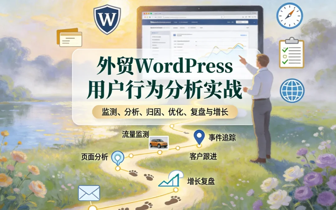 2026外贸WordPress用户行为分析实战