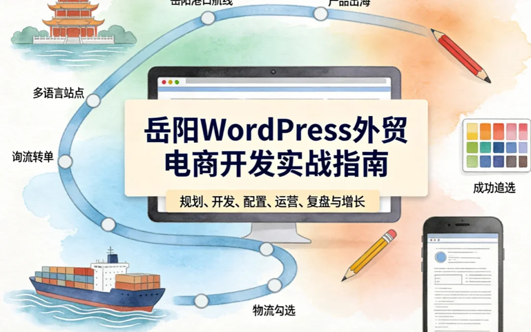 岳阳WordPress外贸电商开发实战指南