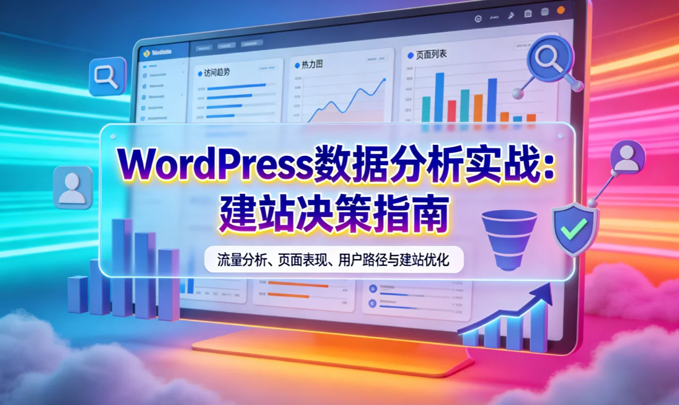 wordpress数据分析实战:2026年建站决策指南