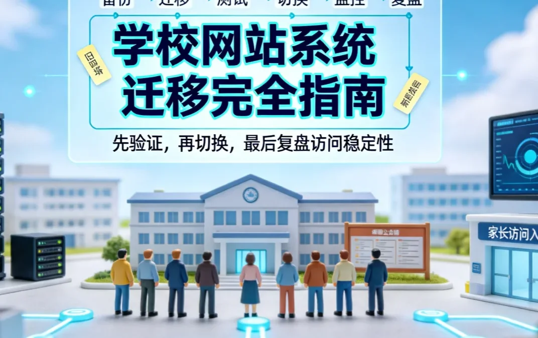 学校网站系统迁移完全指南2026