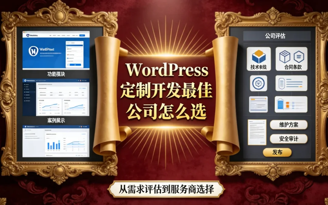 2026年WordPress定制开发最佳公司怎么选?
