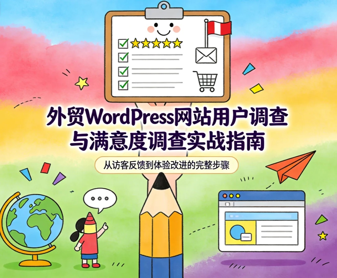 2026外贸wordpress网站用户调查与满意度调查实战指南 2026外贸wordpress网站用户调查与满意度调查实战指南