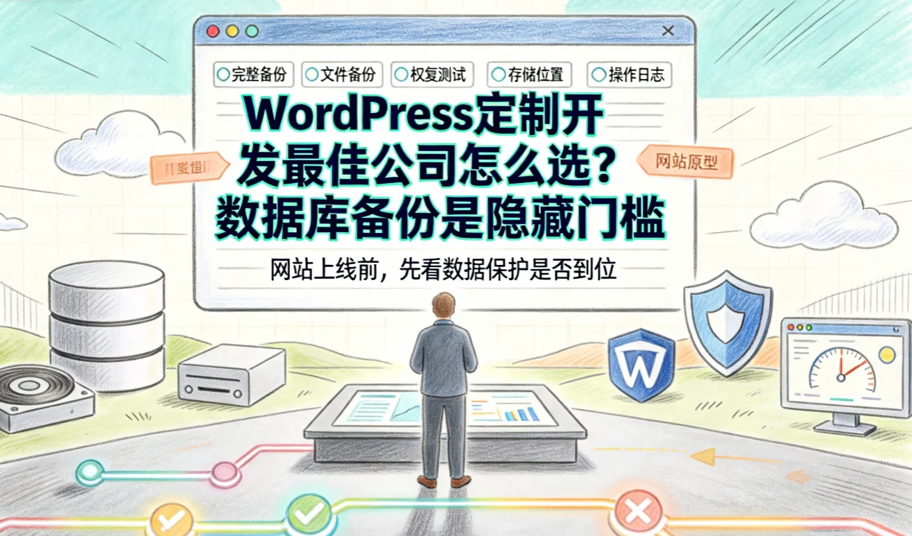 2026年wordpress定制开发最佳公司怎么选?数据库备份是隐藏门槛