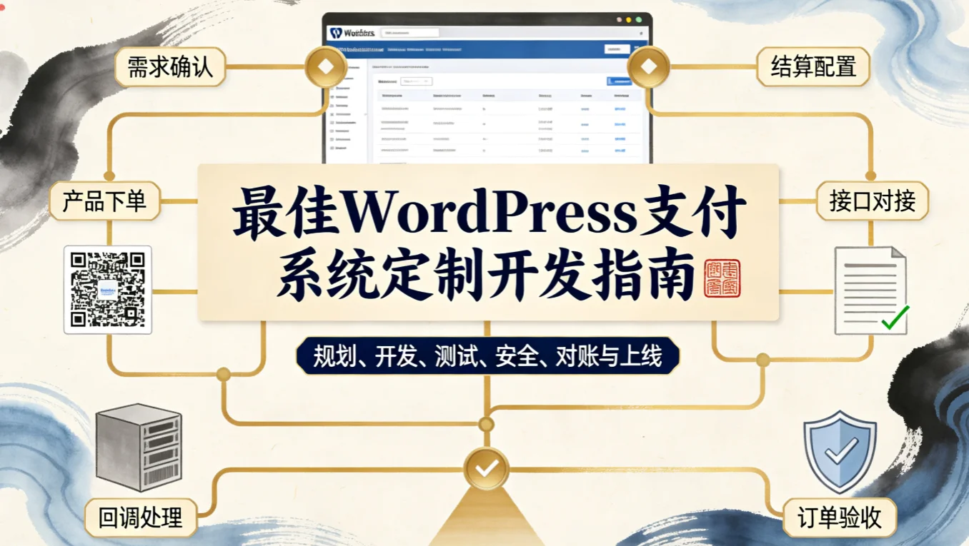 2026最佳wordpress支付系统定制开发指南