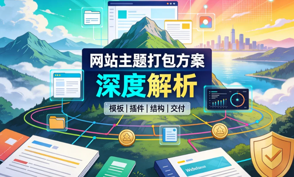 2026网站主题打包方案深度解析