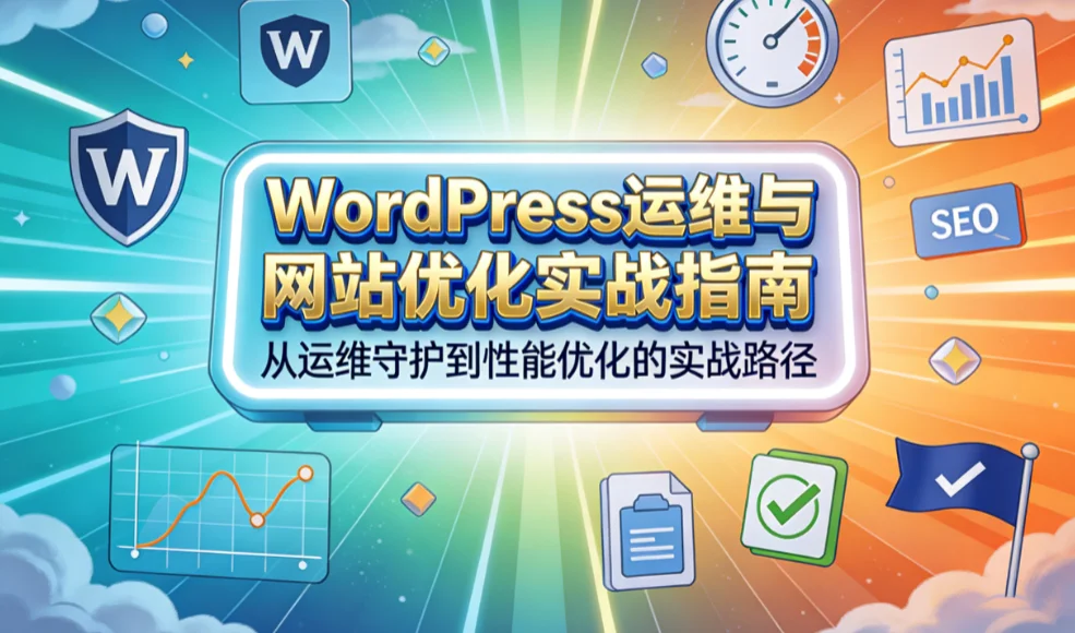 2026年wordpress运维与网站优化实战指南