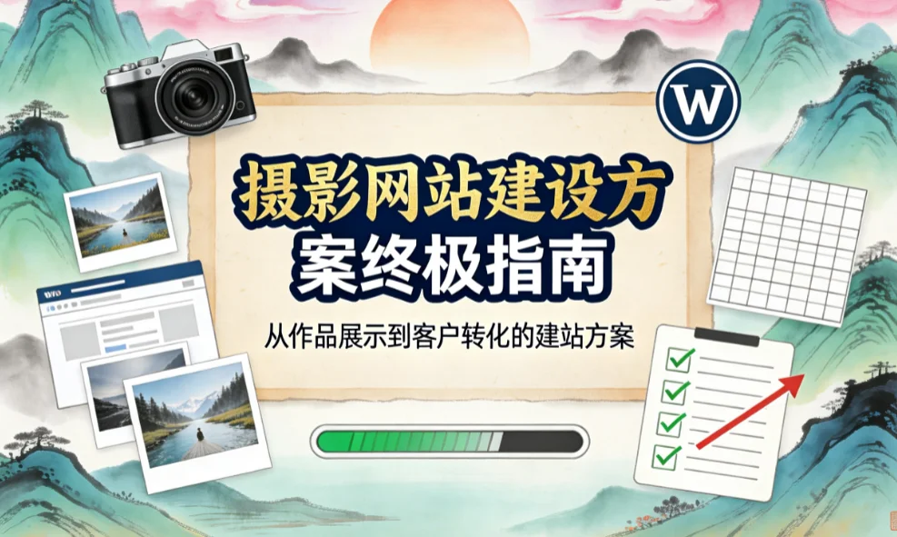 摄影网站建设方案2026终极指南 摄影网站建设方案2026终极指南