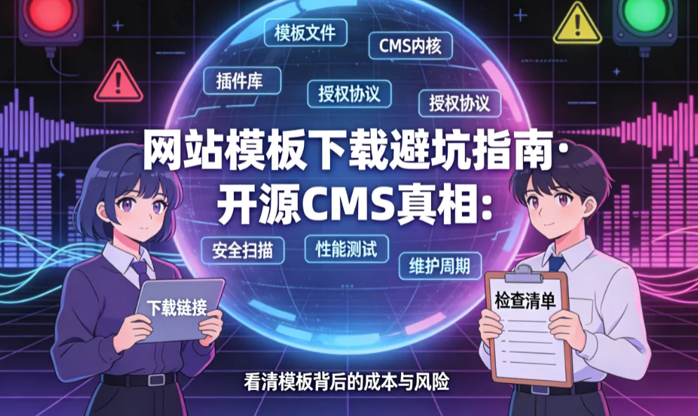 2026网站模板下载避坑指南:开源cms真相