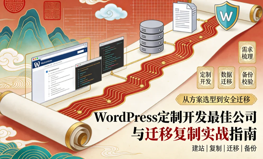 2026年wordpress定制开发最佳公司与迁移复制实战指南