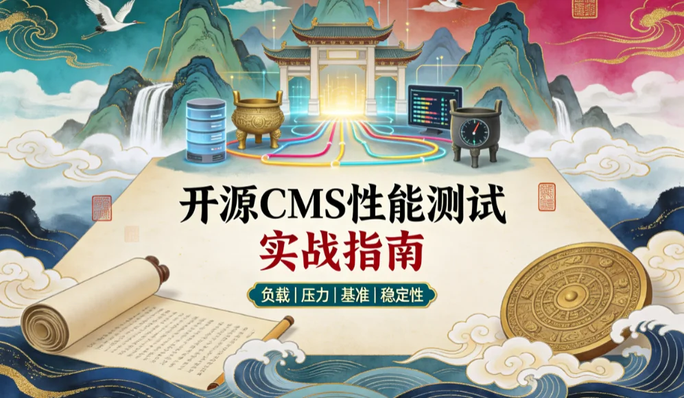 2026开源cms性能测试实战指南