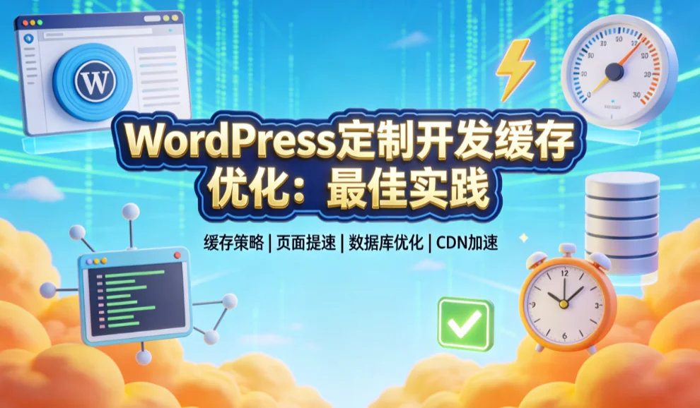wordpress定制开发缓存优化：2026年最佳实践