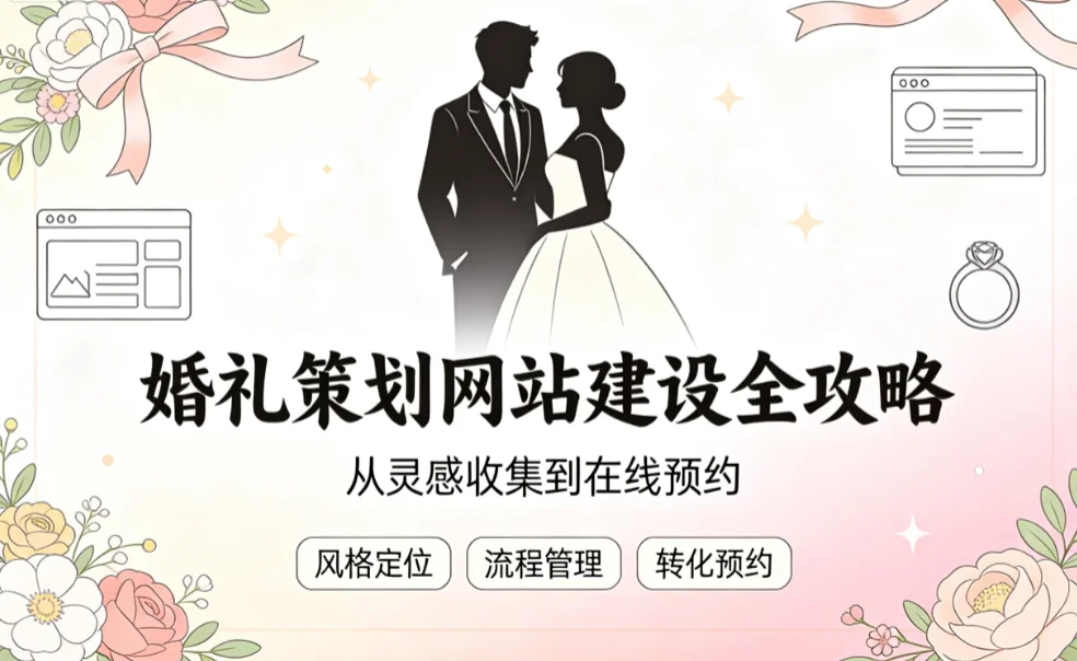 婚礼策划网站建设全攻略2026 婚礼策划网站建设全攻略2026
